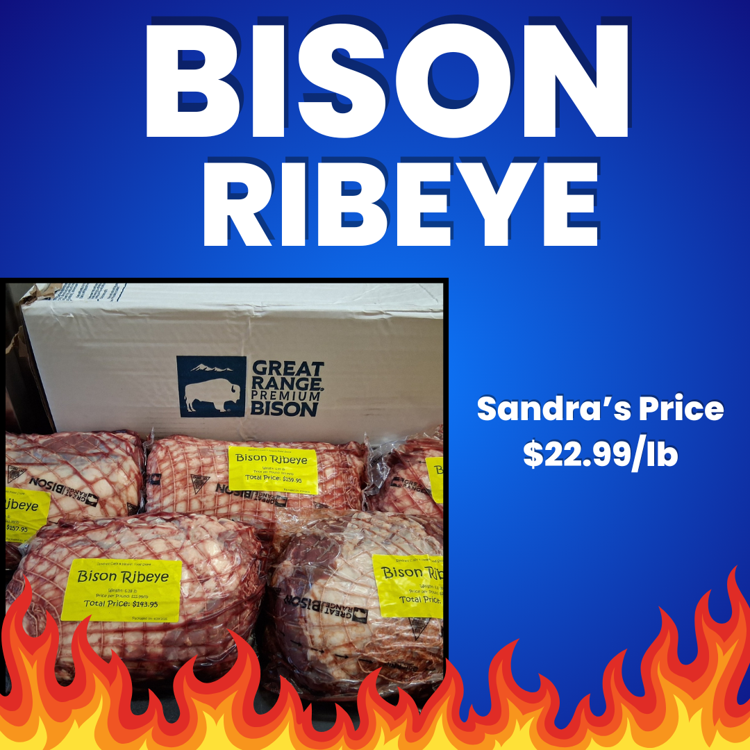 bison ribeye sandras