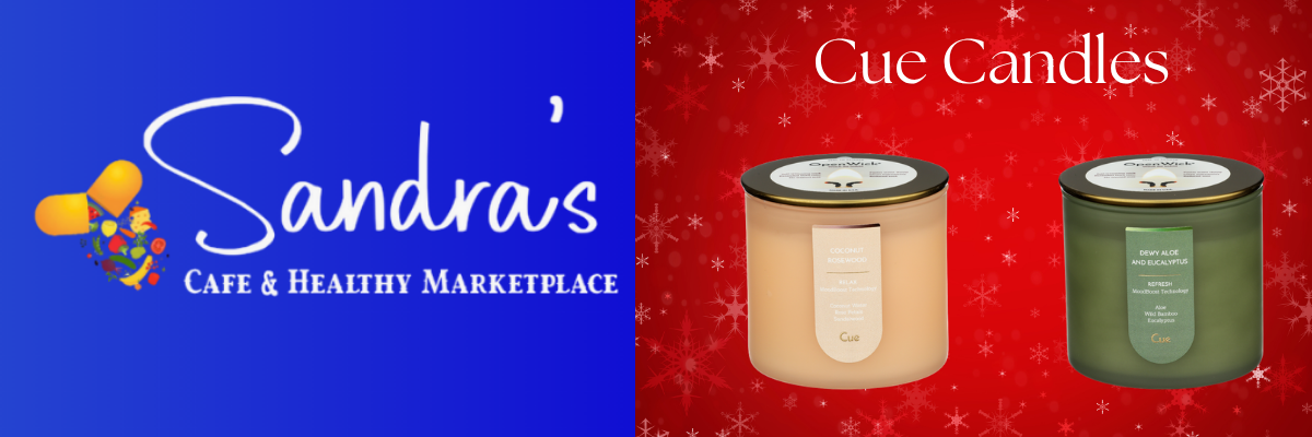Shop Cue Candles and more gifts for those on your Christmas Shopping List this year!  And stop across the street at MLC and the Shops at Rena Row for more gifts and treasures!