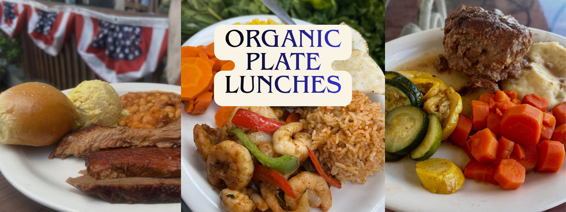 Sandra's Has Organic Healthy Plate Lunches Daily in the Cafe
